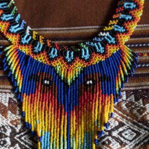 Guacamayo Jewelry by the Yawanawa Tribe<span> - </span>blue