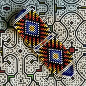 Tribal beaded bracelets from Yawanawa